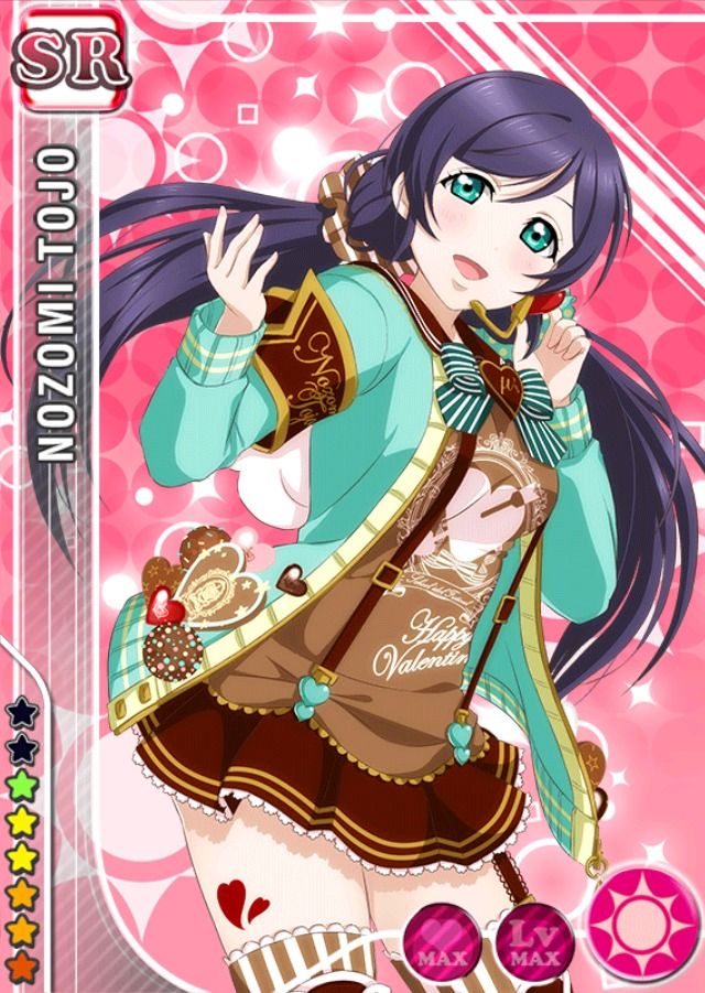 Love Live! Dominates the Top 10 Anime Characters to Get Give Valentine's Day Chocolate Poll haruhichan.com Love Live Nozomi Toujou