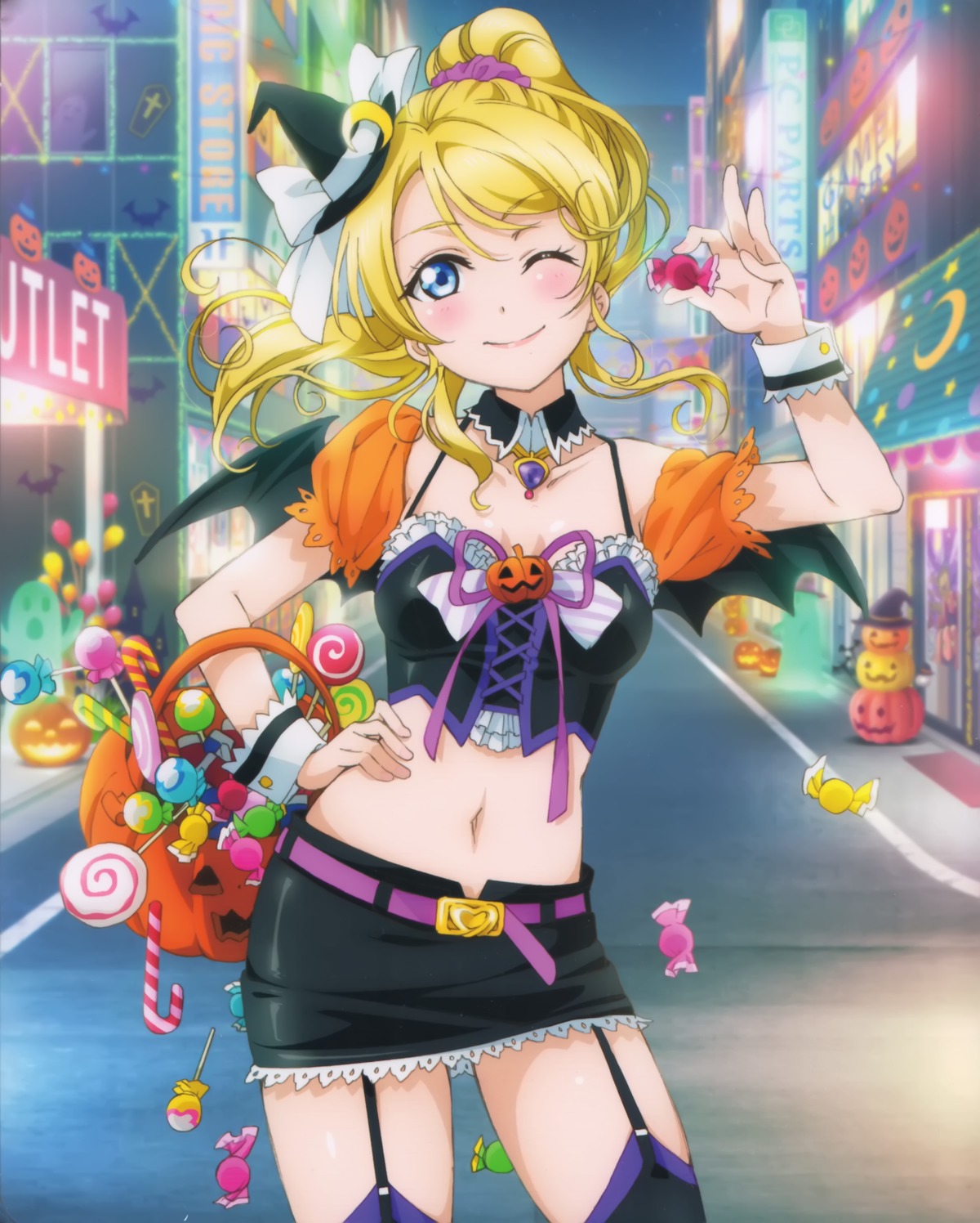 eli ayase halloween figure