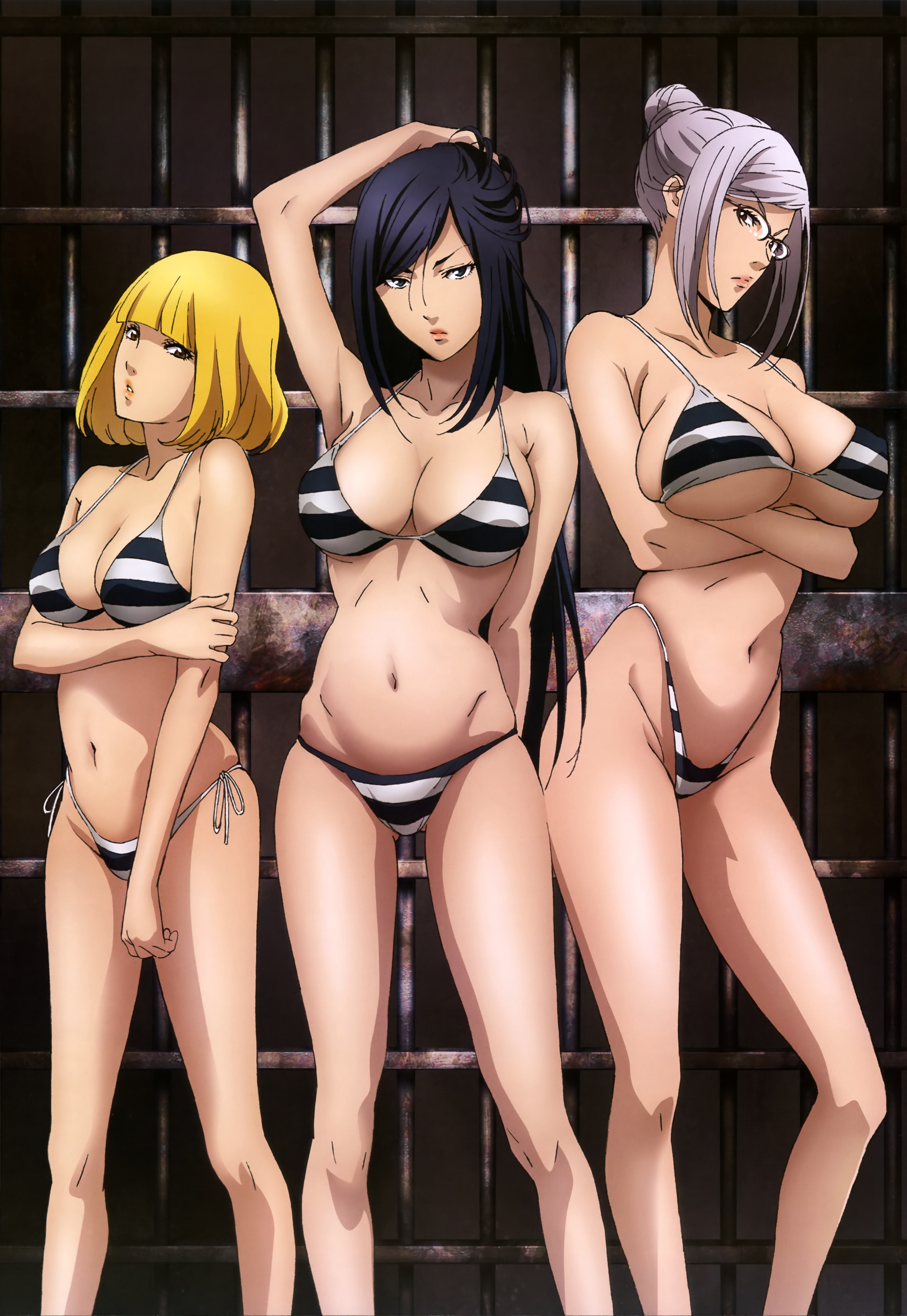 Megami-Magazine-September-anime-posters-prison school