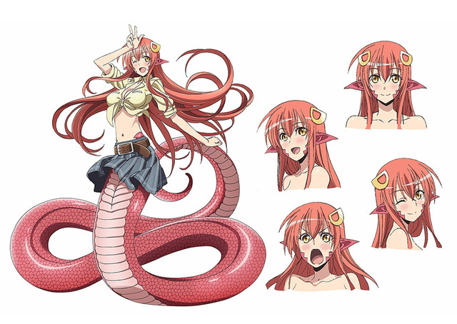 Monster Musume Official Preview Video, Seiyuus and Character Designs Revealed 1