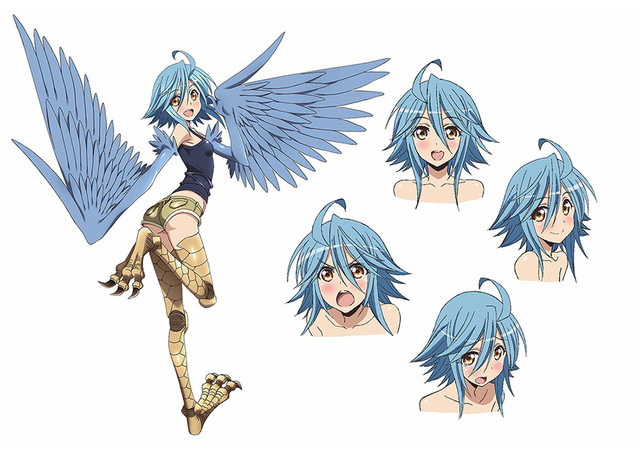 Monster Musume Official Preview Video, Seiyuus and Character Designs Revealed 2