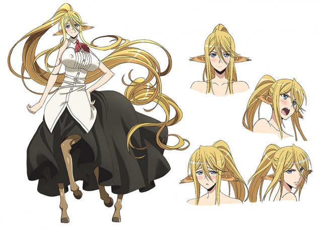 Monster Musume Official Preview Video, Seiyuus and Character Designs Revealed 3