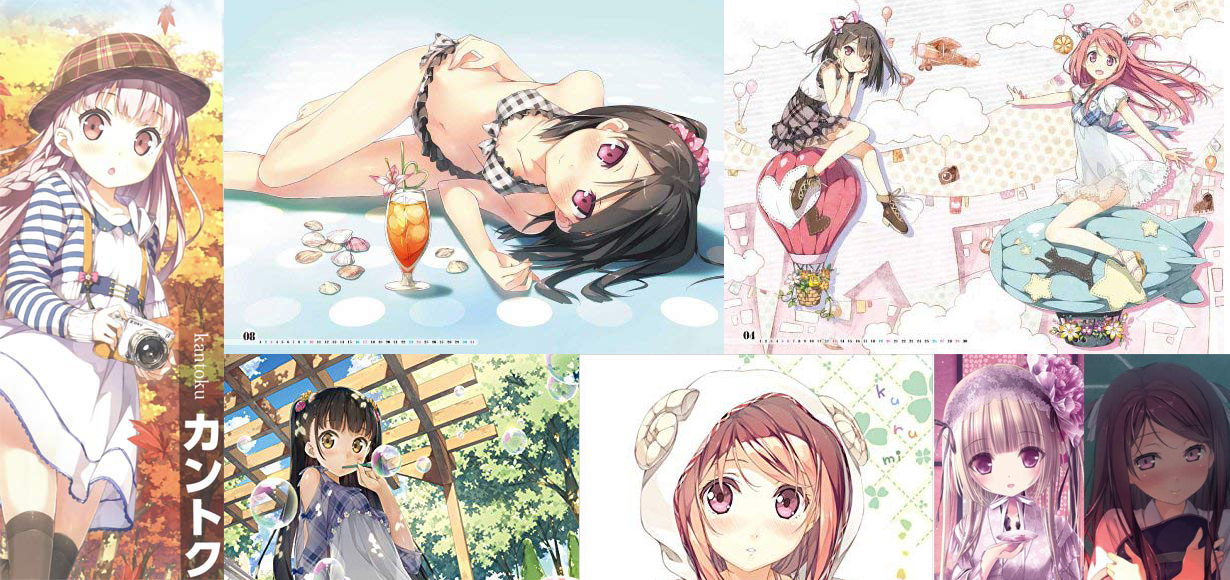 Most Wished for 2015 Anime Calendars haruhichan.com Kantoku calendar