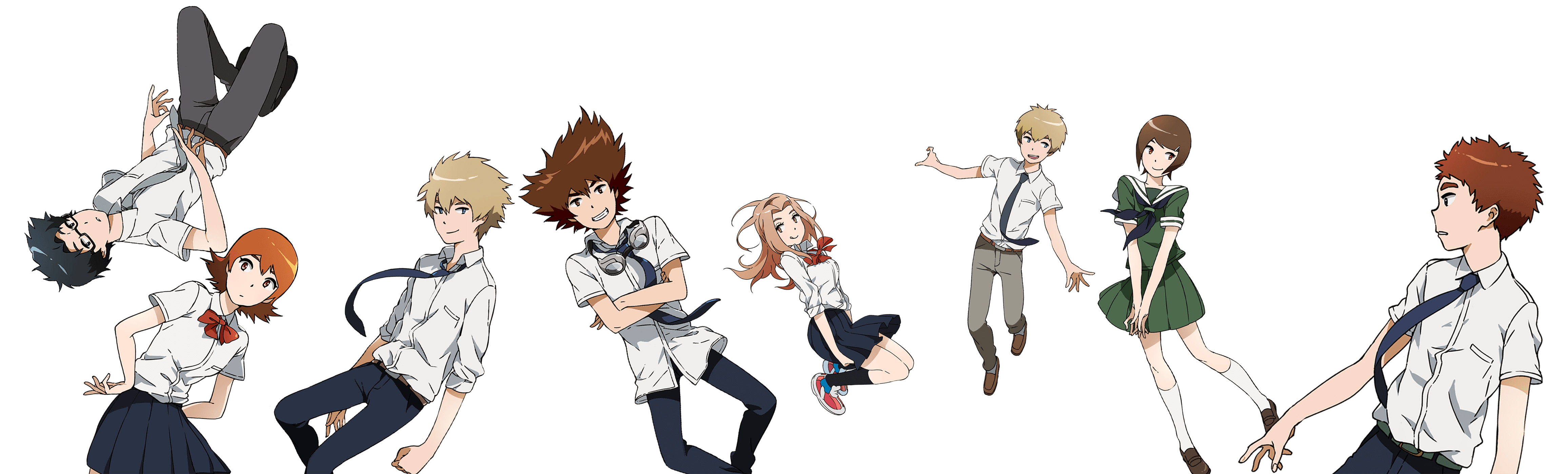 Novidade] Designs dos Personagens e Digimon em Digimon Adventure tri.