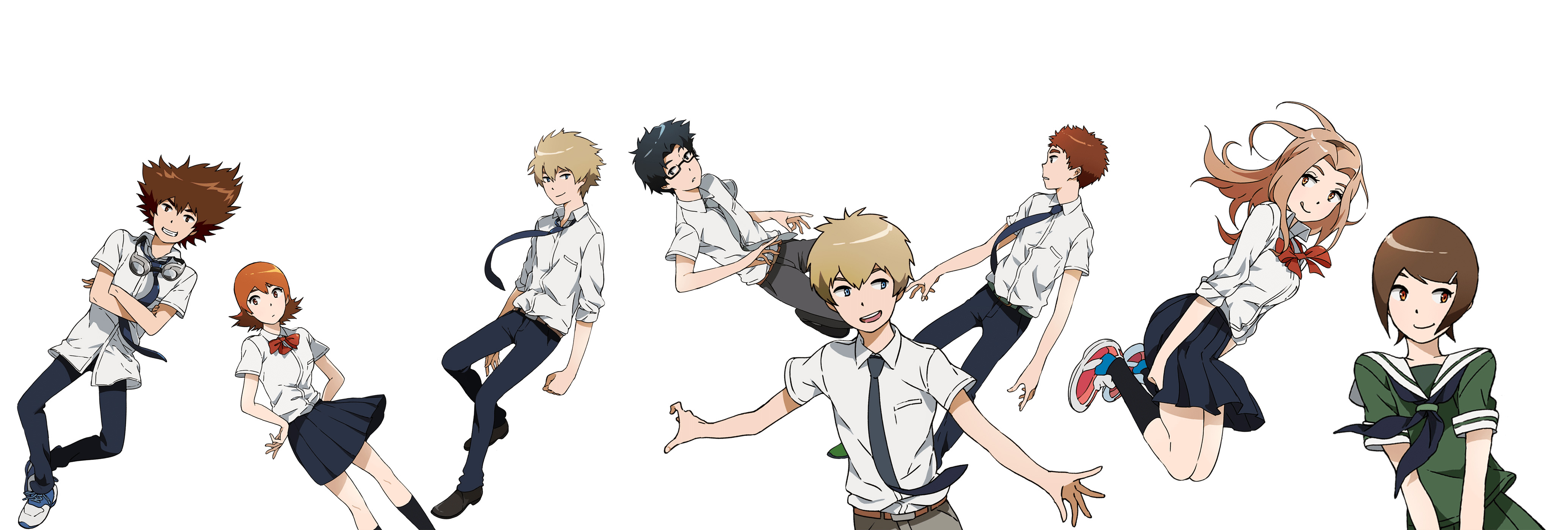 Novidade] Designs dos Personagens e Digimon em Digimon Adventure tri.