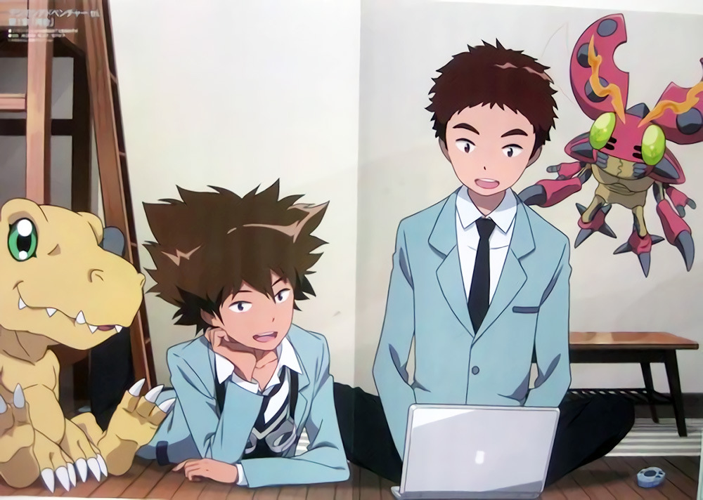 New Digimon Adventure tri. Visuals Previewed in Japanese Magazines