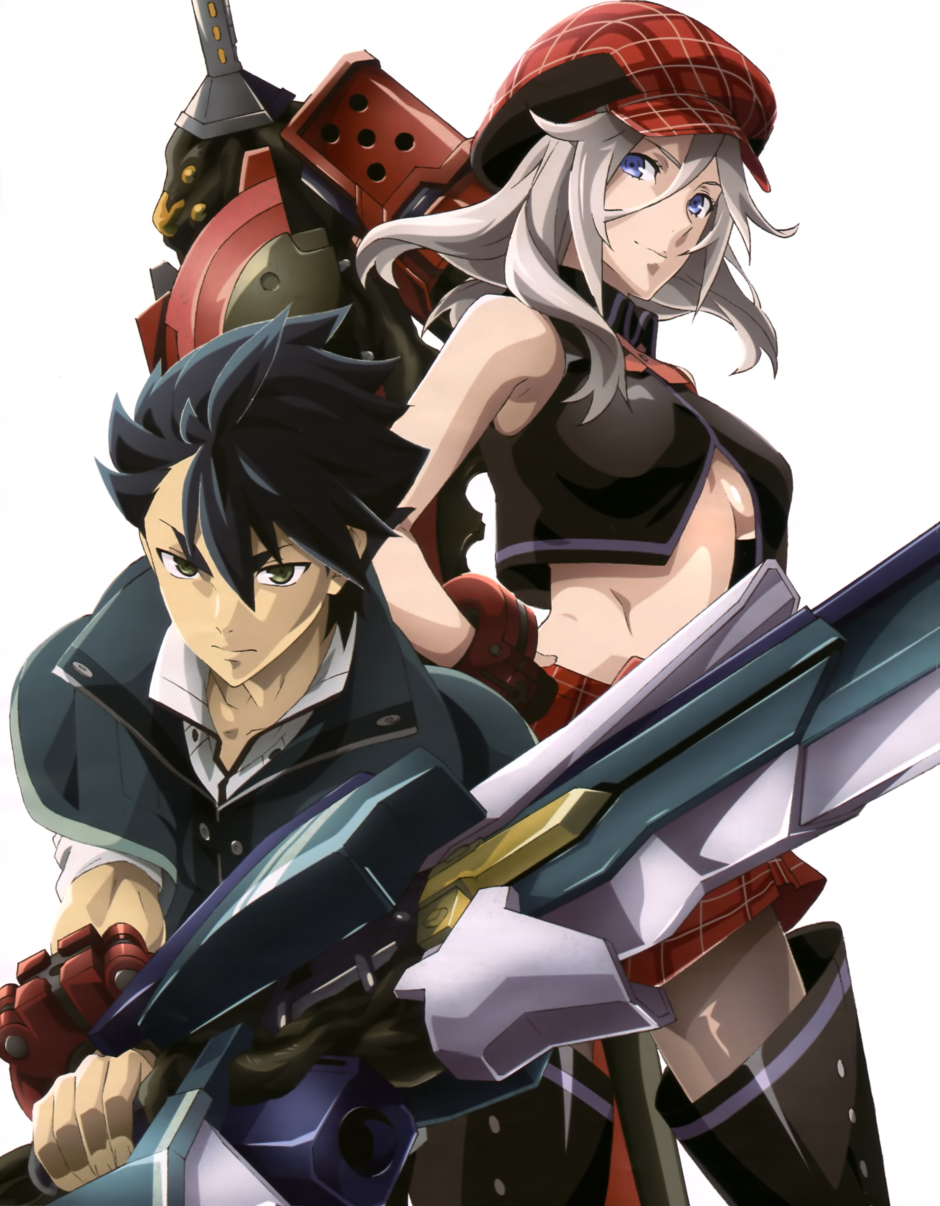 New God Eater Anime Visual Featured in Animedia