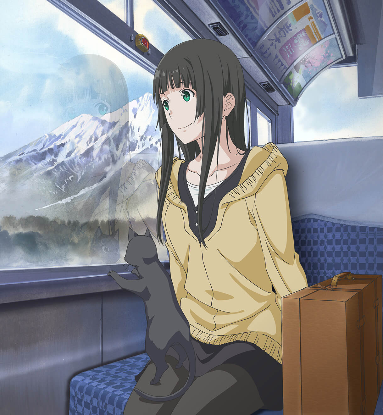 New Visual Revealed for J.C. Staff's Flying Witch TV Anime