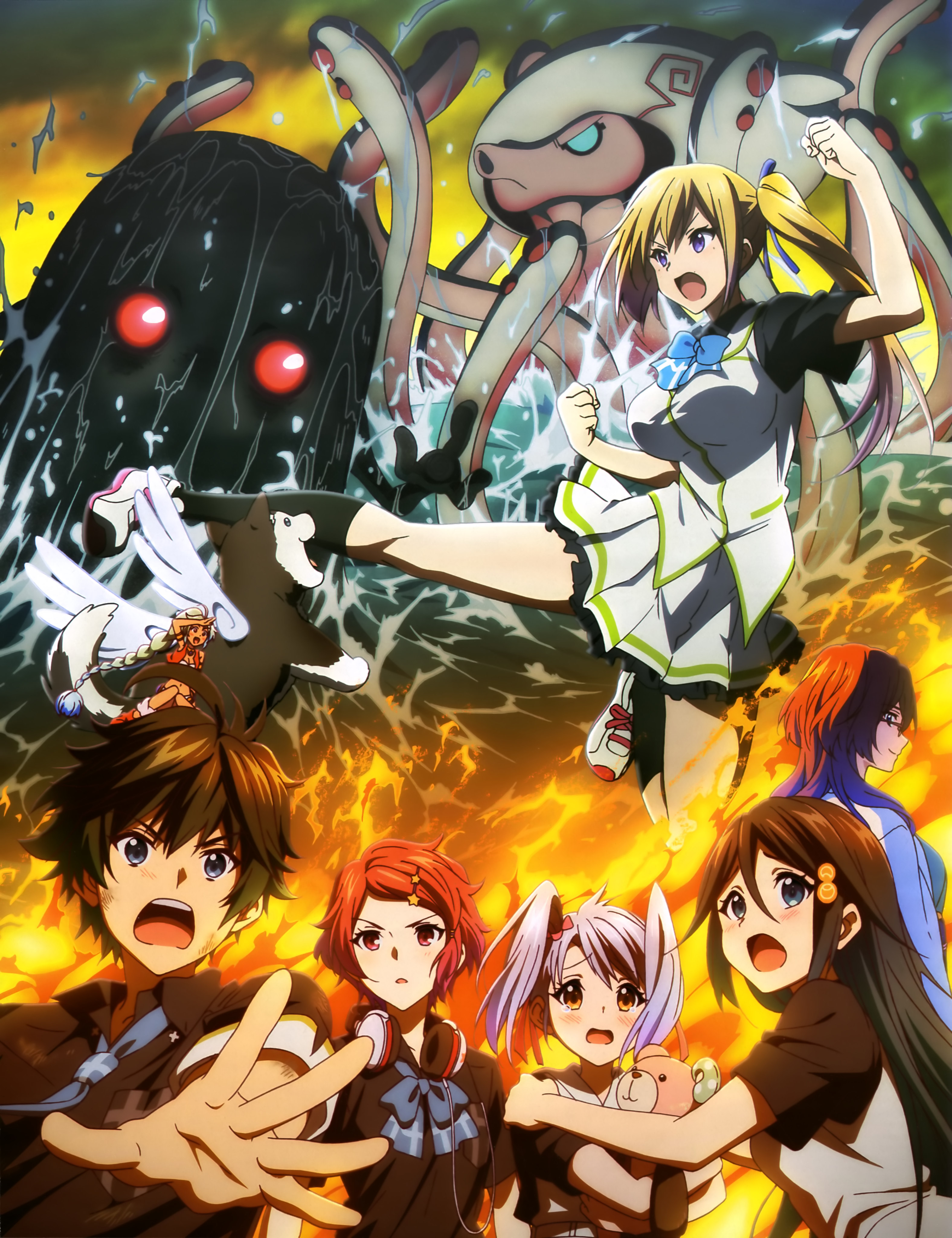 Latest Musaigen no Phantom World Visual Looks like a Movie Poster -  Haruhichan