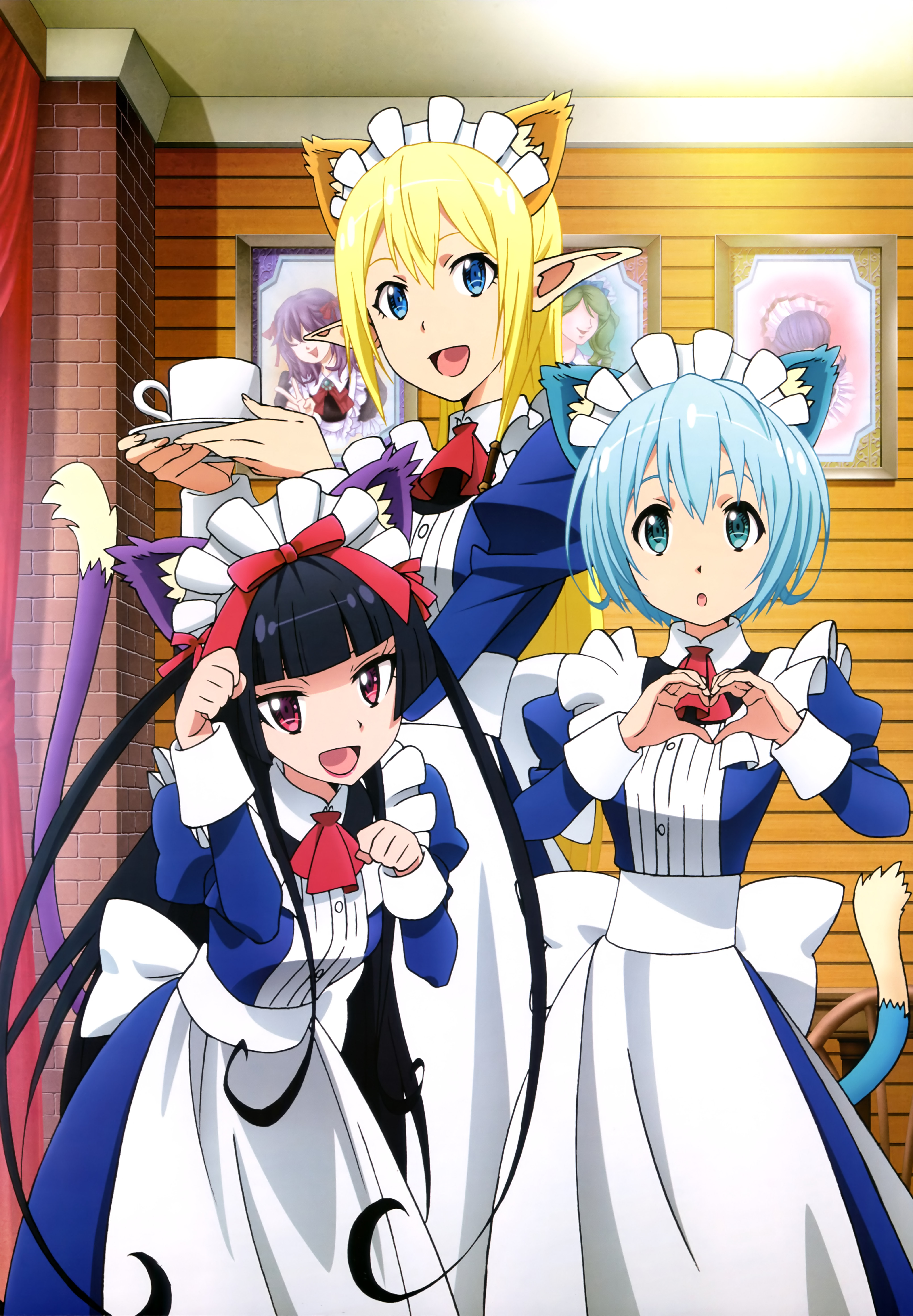 The GATE Girls Open a Maid Cafe - Haruhichan