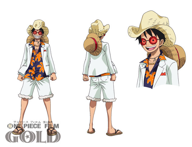Line Art for One Piece Film Gold Previewed in New Video - Haruhichan