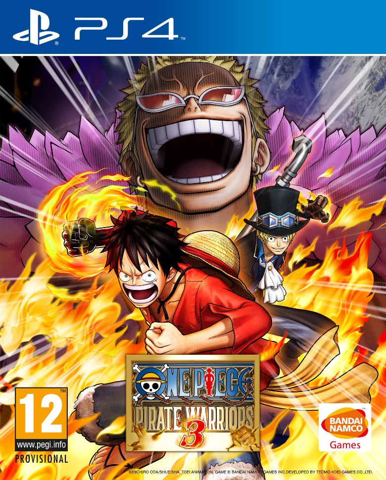 One Piece Pirate Warriors 3 PS 4 Cover Haruhichan.com One Piece on Steam