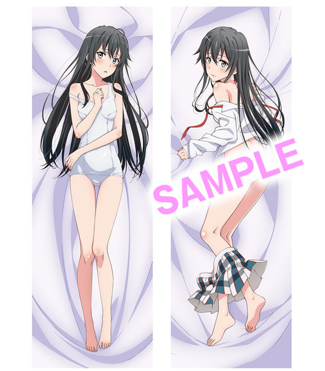 Oregairu Yukino and Yui Hug Pillows to Be Sold at Comiket 1
