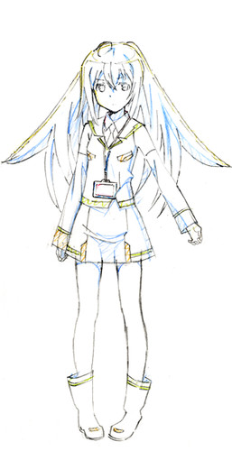 Original Anime Plastic Memories Promotional Video, Staff and Character Designs Revealed haruhichan.com Plamemo anime Isla character design