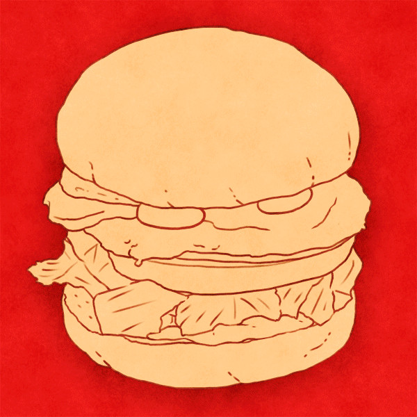 Pixiv Artists Bring Realistic Burger Art to the Table21
