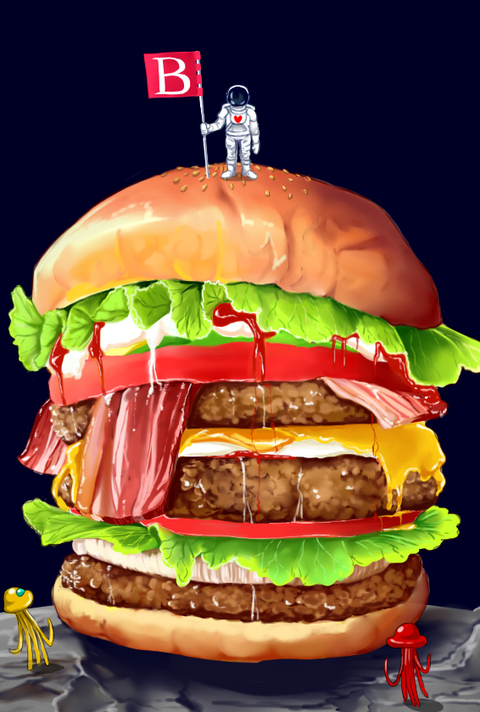 Pixiv Artists Bring Realistic Burger Art to the Table23