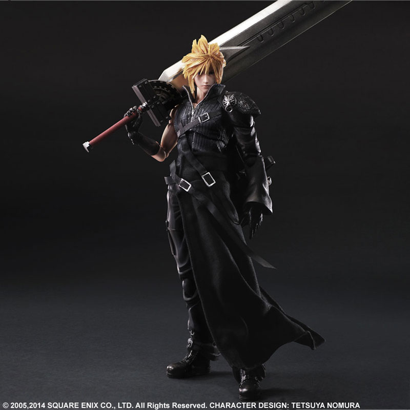 Play Arts Kai Final Fantasy VII ADVENT CHILDREN Cloud Strife Figure 002