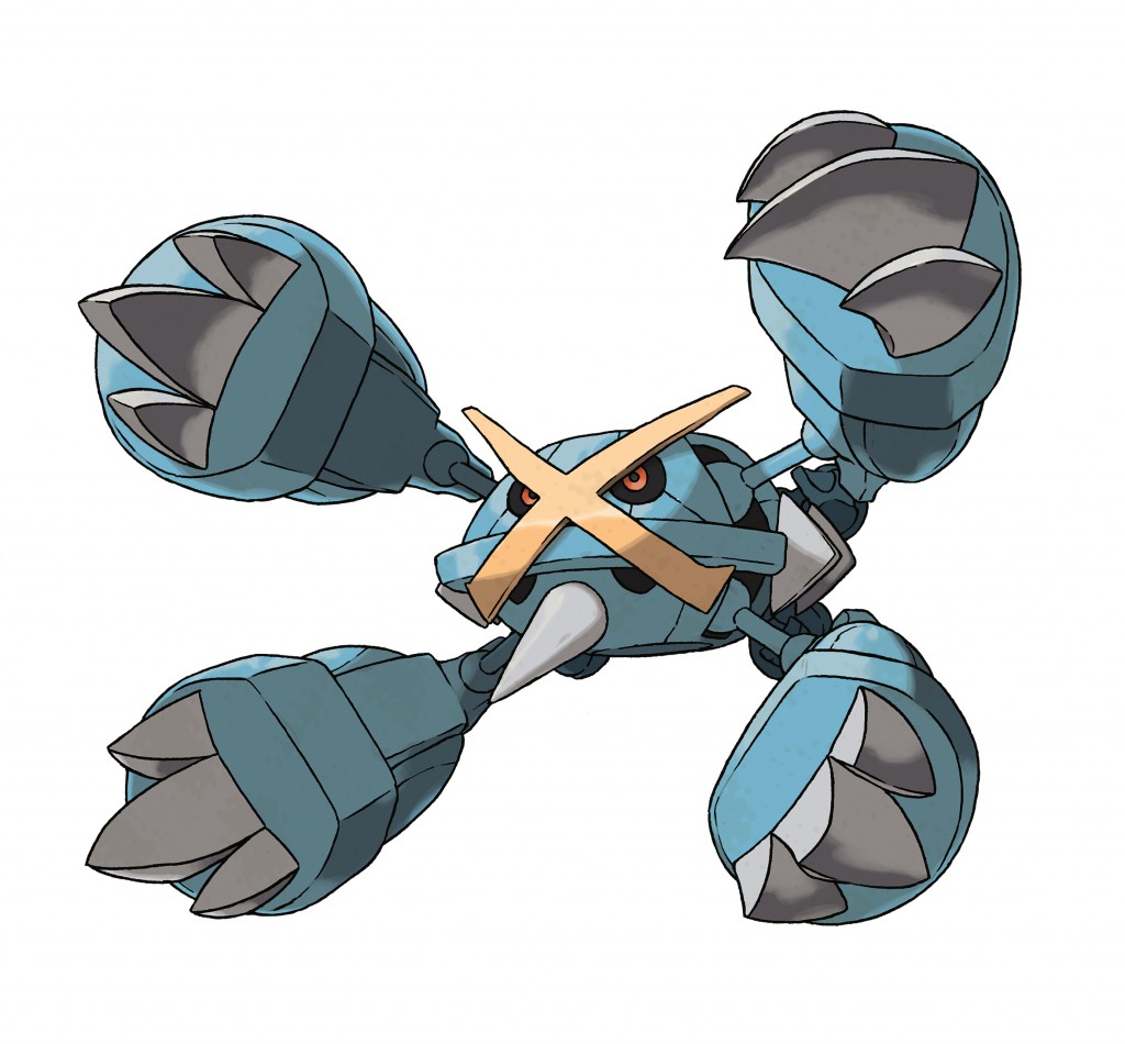 Pokémon Omega Ruby Alpha Sapphire Official Art Mega Metagross