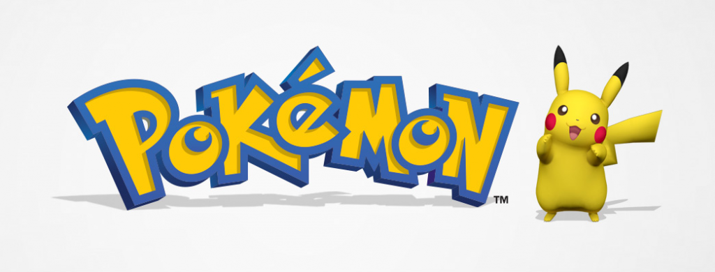Pokémon logo and Pikachu art