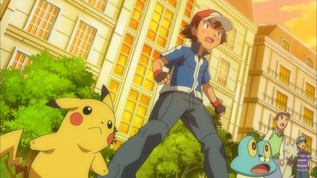 Pokémon the Series XY screenshot 1 Ash Pikachu Battle