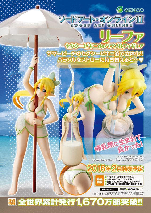 SAO Bikini Asuna and Leafa Figures 16