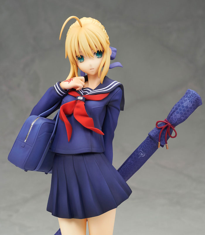 Saber Looks Cute as a Schoolgirl in New Figure 7