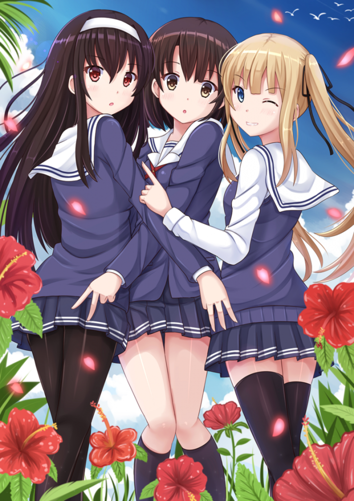 Saekano Full Illustration_Haruhichan.com_