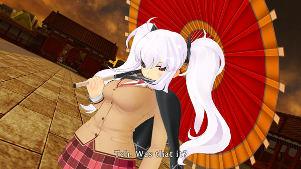 Senran Kagura Versus Rips onto Steam