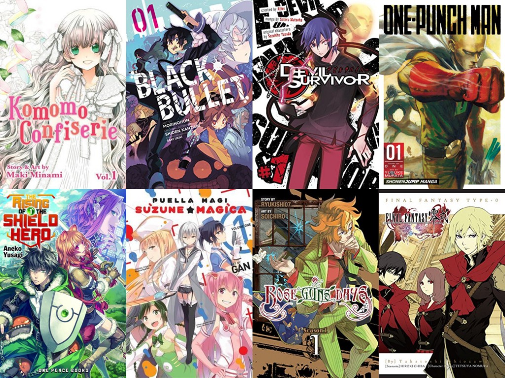 September 2015 NA Manga Releases