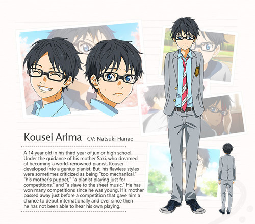 Your Lie In April Shigatsu Wa Kimi No Uso Miyazono Kaori PVC Anime