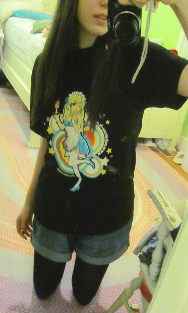 Shirt Review SubDESU Mascot Character Nadeshiko 2