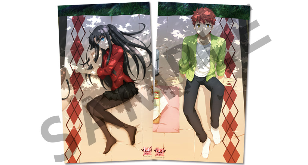 Super-Sized Shiro and Rin Fabric Posters Offered at Comiket 89