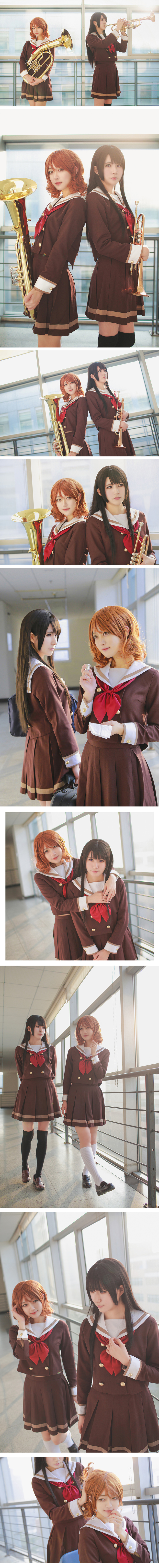 These Kumiko and Reina Cosplayers Are Ready for Valentines Day2