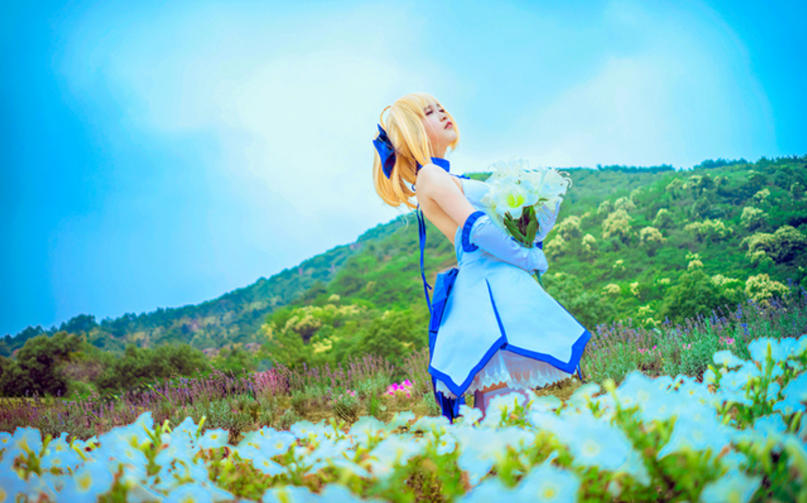 This Saber Lily Cosplayer Will Capture Your Heart in 10th Anniversery Type-Moon Photoset 7