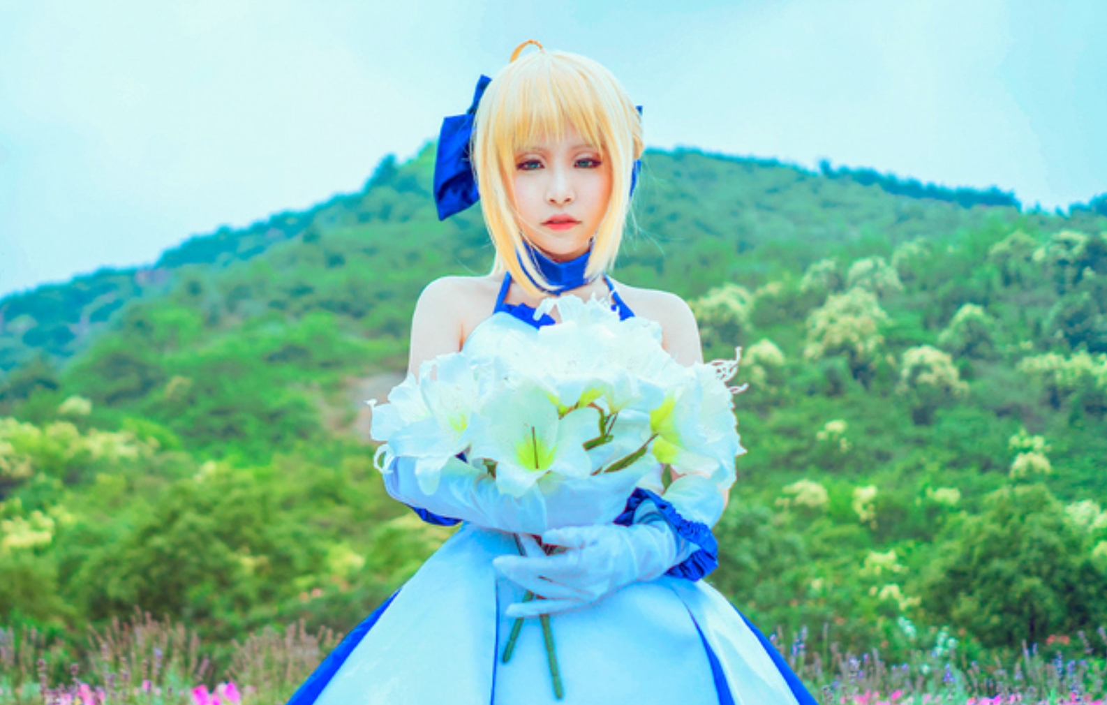 This Saber Lily Cosplayer Will Capture Your Heart in 10th Anniversery Type-Moon Photoset 9