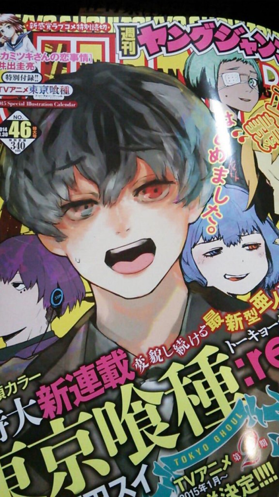 Tokyo Ghoul Season 2 Scheduled for January 2015  haruhichan.com Tokyo Ghoul 2 announcement