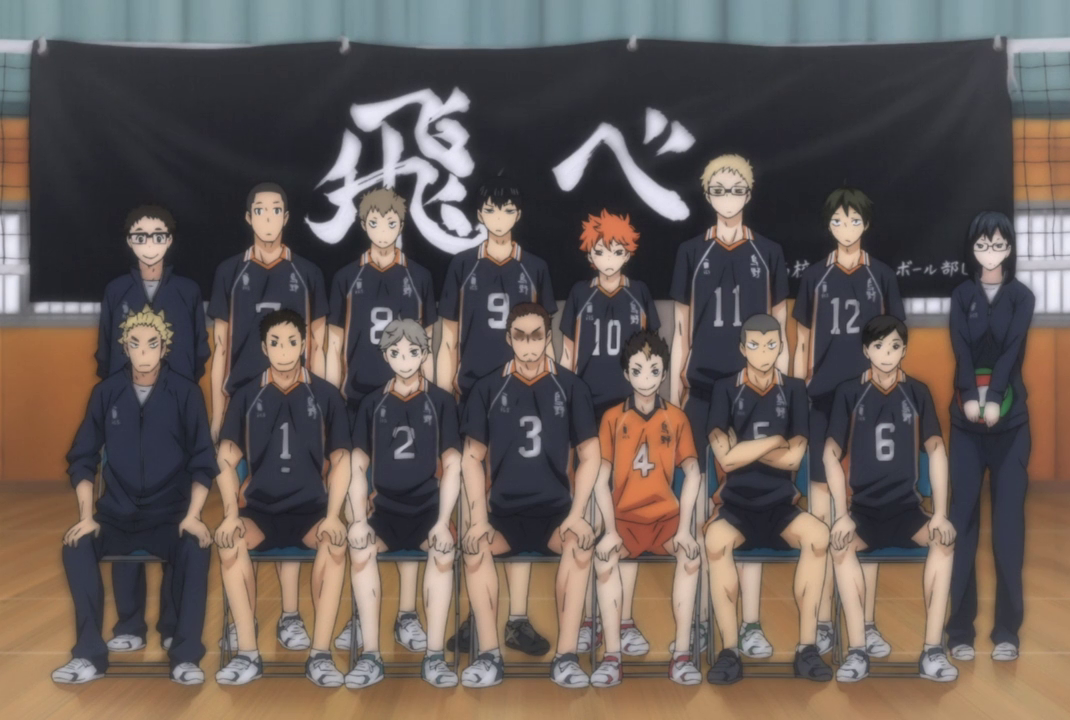 Top 20 Anime School Clubs People Want to Join Karasuno High Volleyball Club