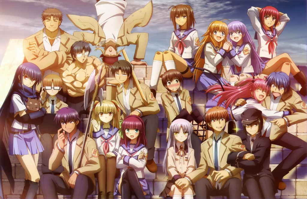 Top 30 addicting anime Top 30 Angel Beats! haruhichan.com series