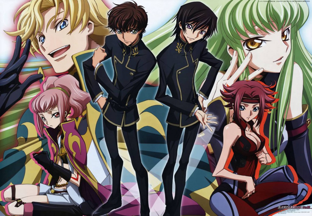 Top 30 addicting anime Top 30 Code Geass Hangyaku no Lelouch haruhichan.com series