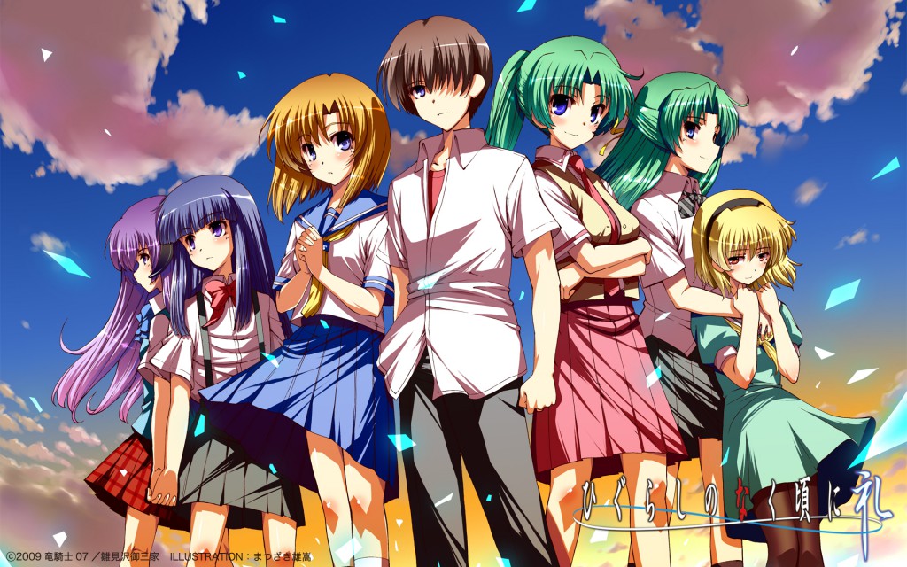 Top 30 addicting anime Top 30 Higurashi no Naku Koro Ni visual haruhichan.com series