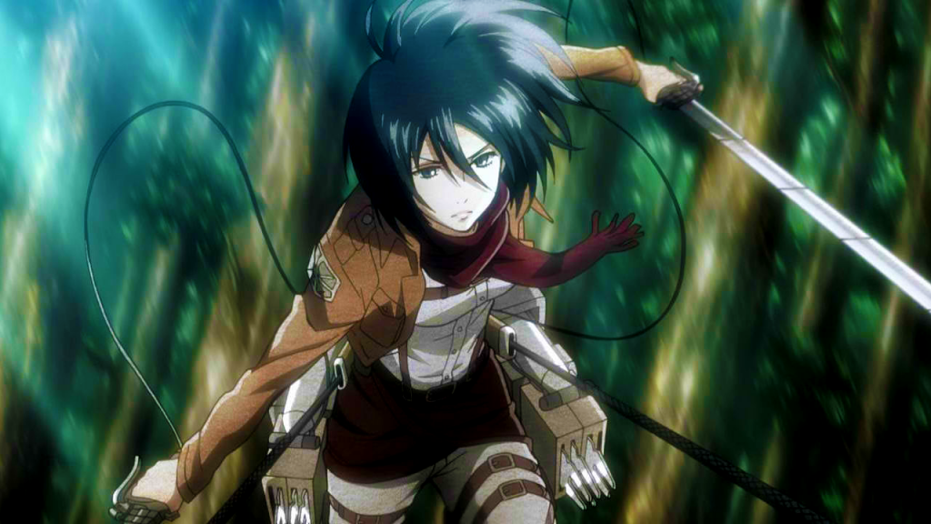 Top 5 Anime Characters People Want to Cosplay as for Halloween haruhichan.com Mikasa Ackerman Attack on Titan