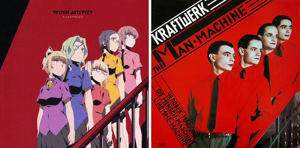 Witch Craft Works Music Cover Art Inspired by Kraftwerk haruhichan.com ending theme Witch Activity