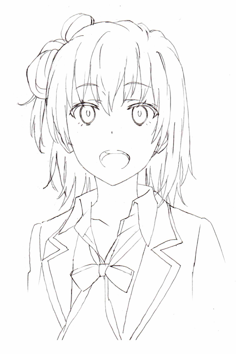 OreGairu 2 – design de personagens