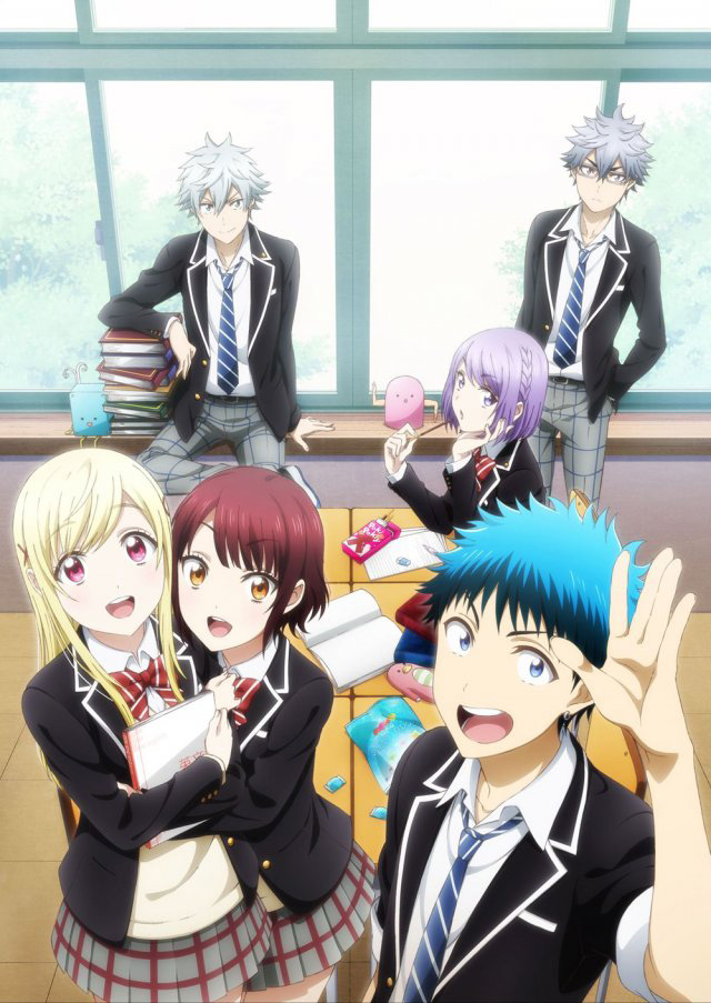 Yamada-kun and the Seven Witches – design dos personagens