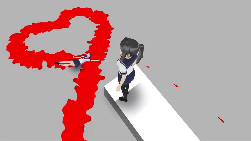 bloody dead anime girl base