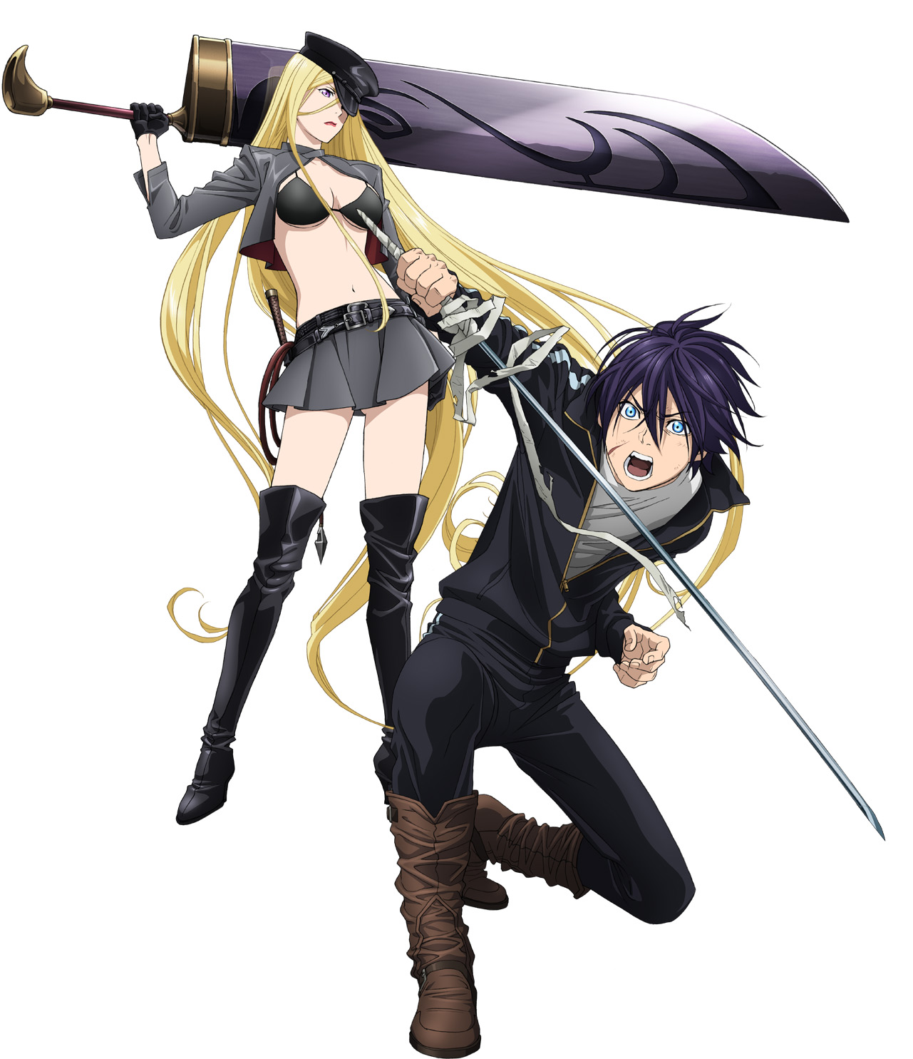 Yato And Bishamon Featured In New Noragami Nd Season Visual Haruhichan