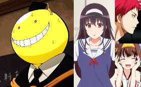 Anime Trending Fans Rank Their Favourite Characters for Winter 2015’s Week 5