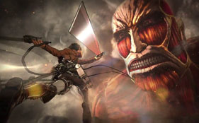 Attack on Titan Eren Kills Titans as a Lawson Employee