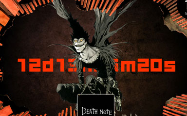 Death Note 10th Anniversary Countdown Appears