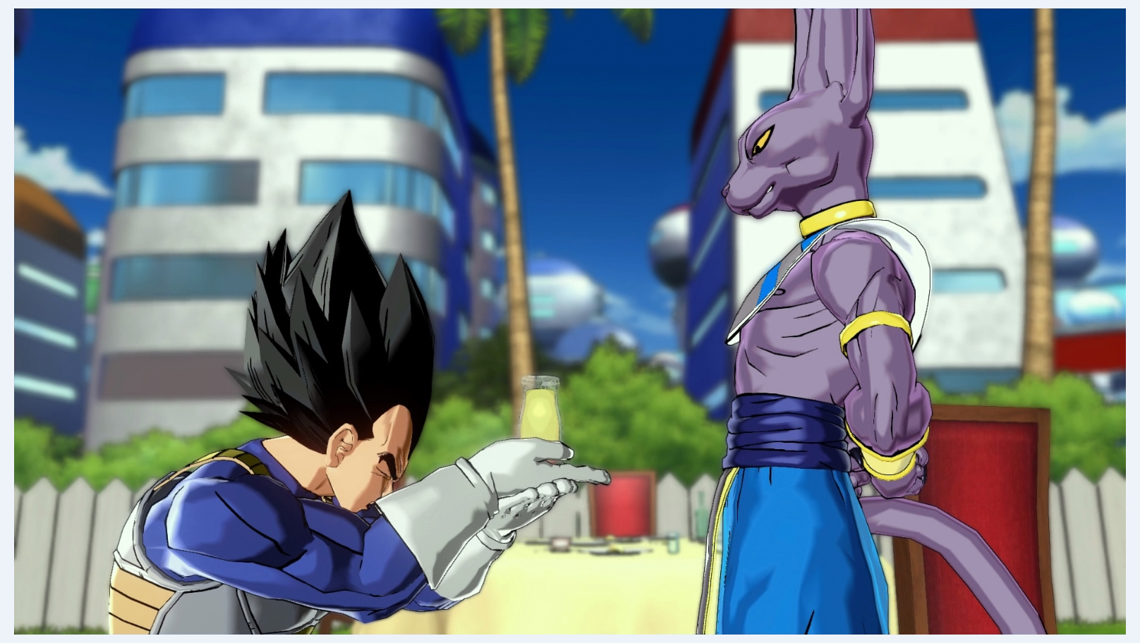 Ball xenoverse. Бирус Драгонболл Саян. Xenoverse Beerus. Драгон бол инопланетянин. Драконий жемчуг Бирус качёк.